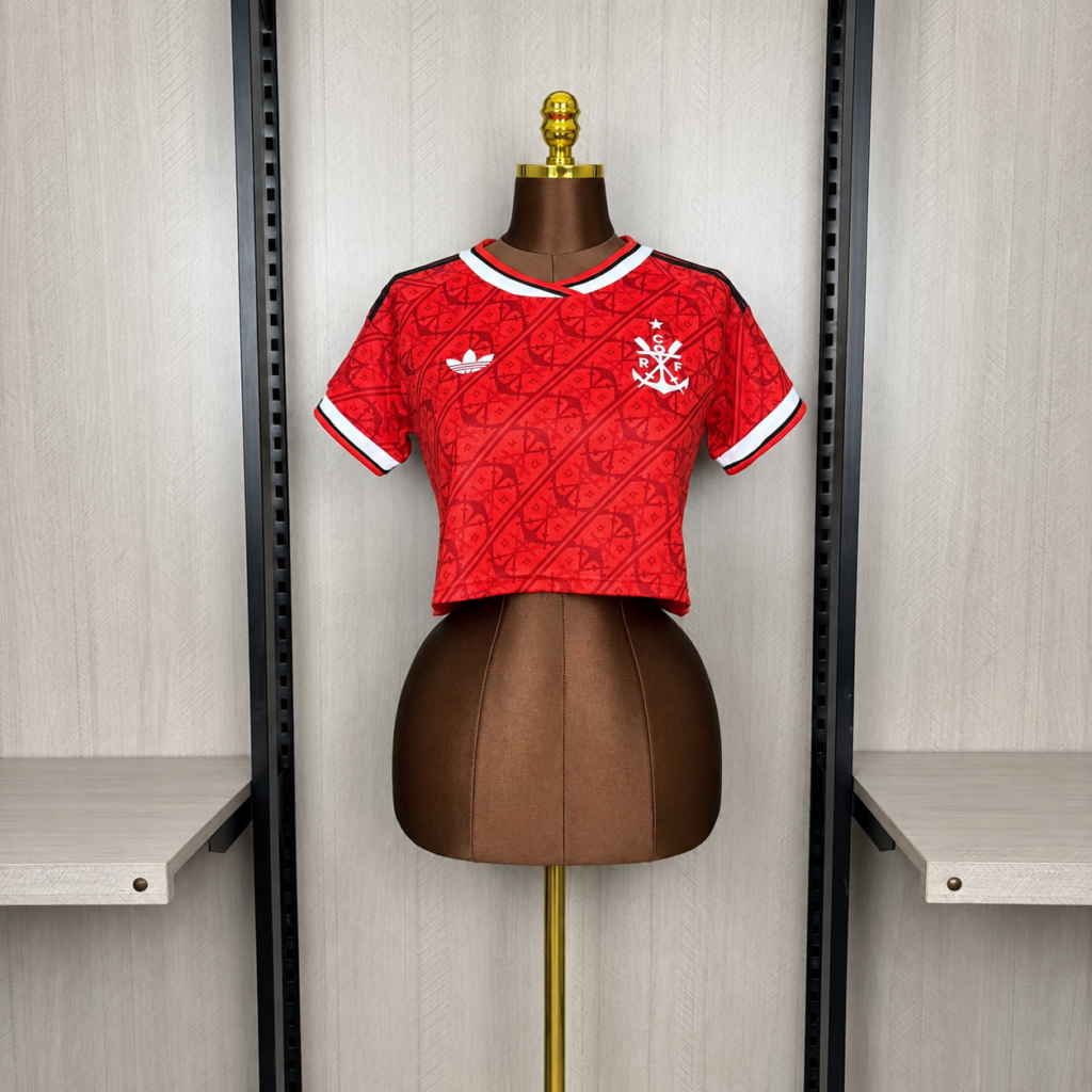 Cropped Flamengo III 26/27 Torcedor Feminina