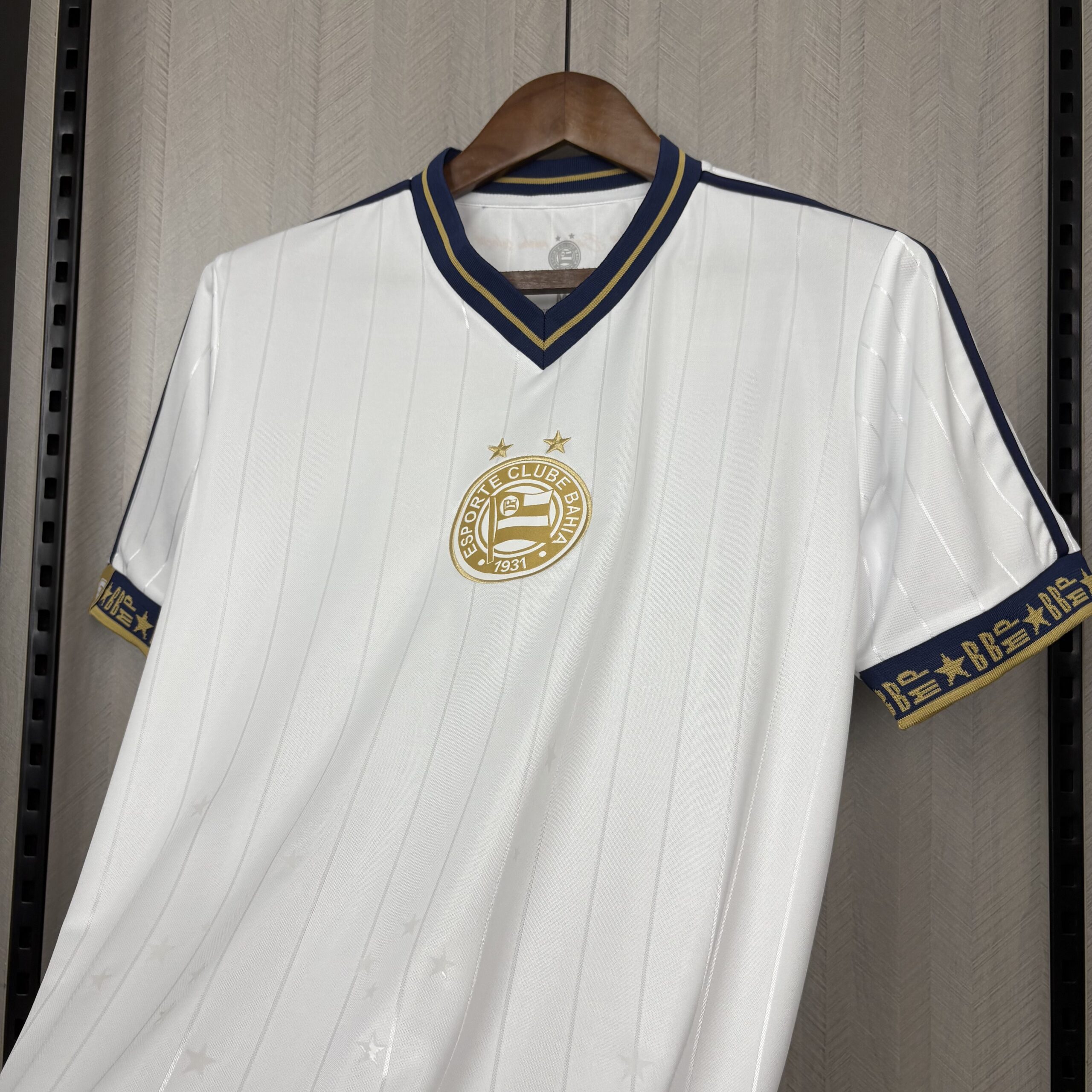 Camisa Bahia Branca 26/27 Torcedor Masculina - Imagem 4