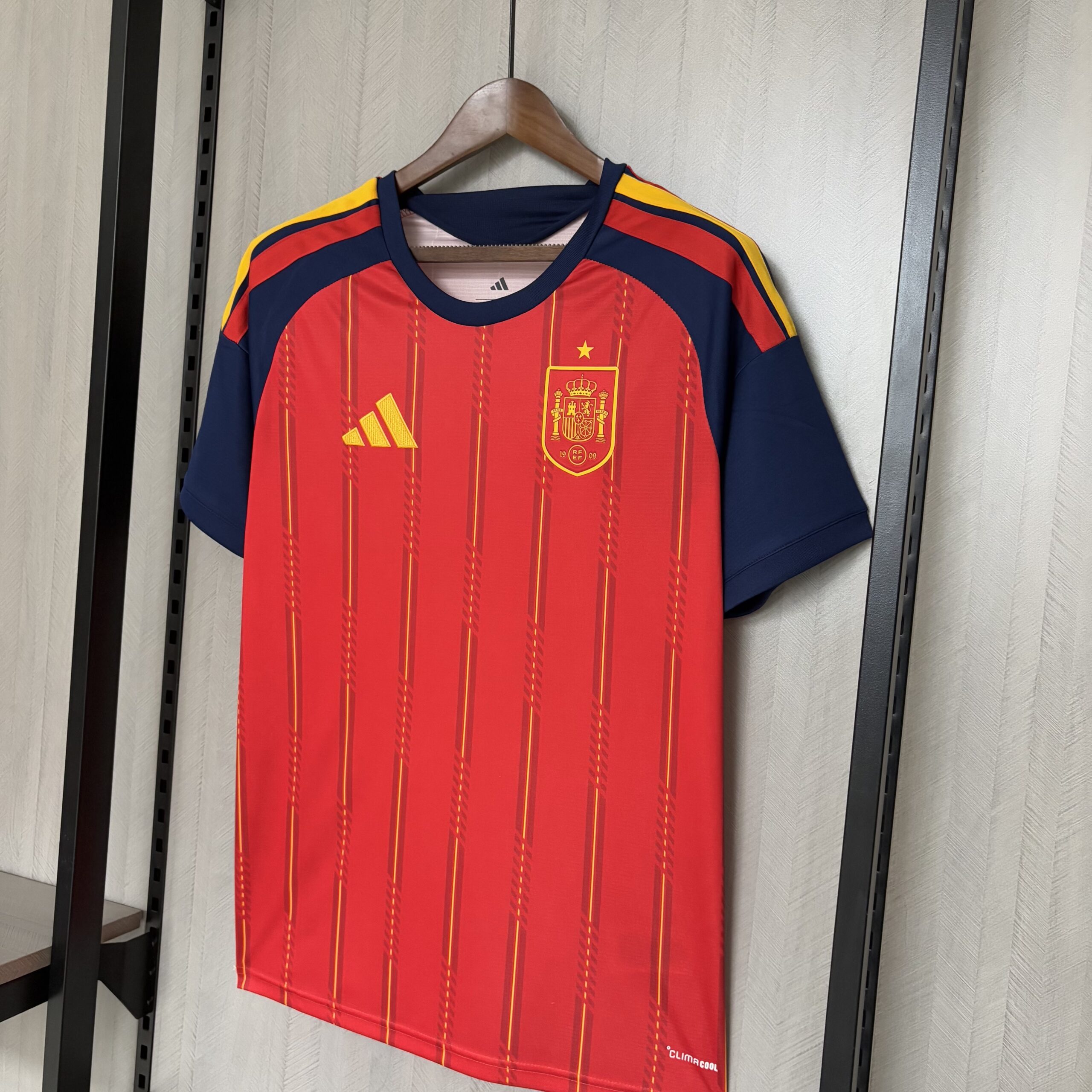 Camisa Espanha I 26/27 Torcedor Masculina - Imagem 6