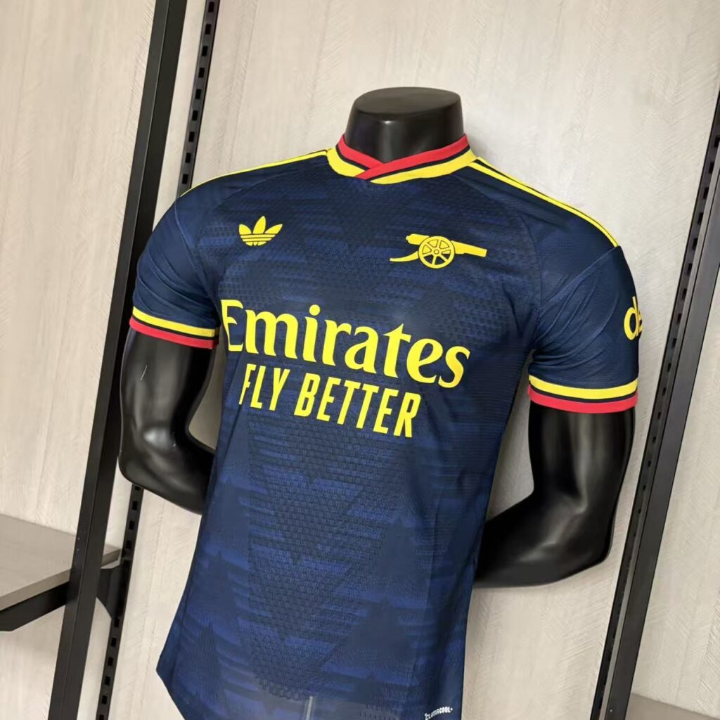 Camisa Arsenal II Bordado 26/27 Jogador Masculina
