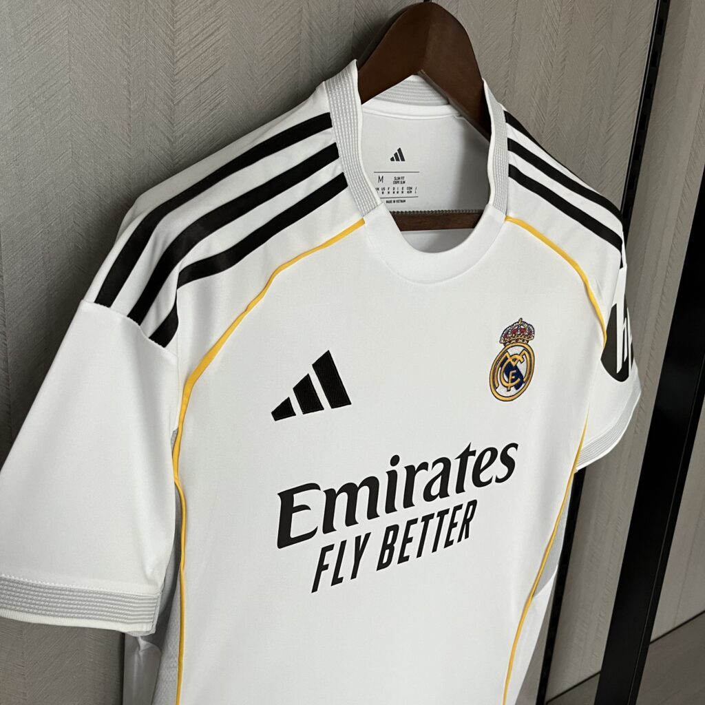 Camisa Real Madrid I 25/26 Torcedor Masculina