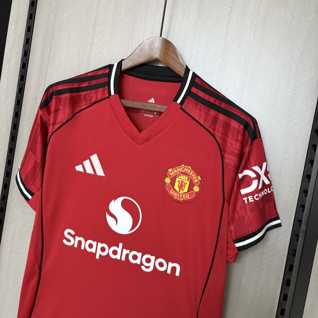 Camisa Manchester United I 25/26 Torcedor Masculina