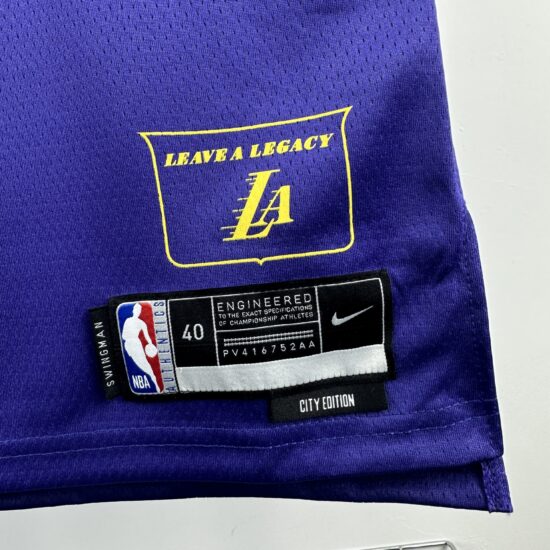Camisa Los Angeles Lakers LakeShow #77 Dončić NBA Masculina - Imagem 6