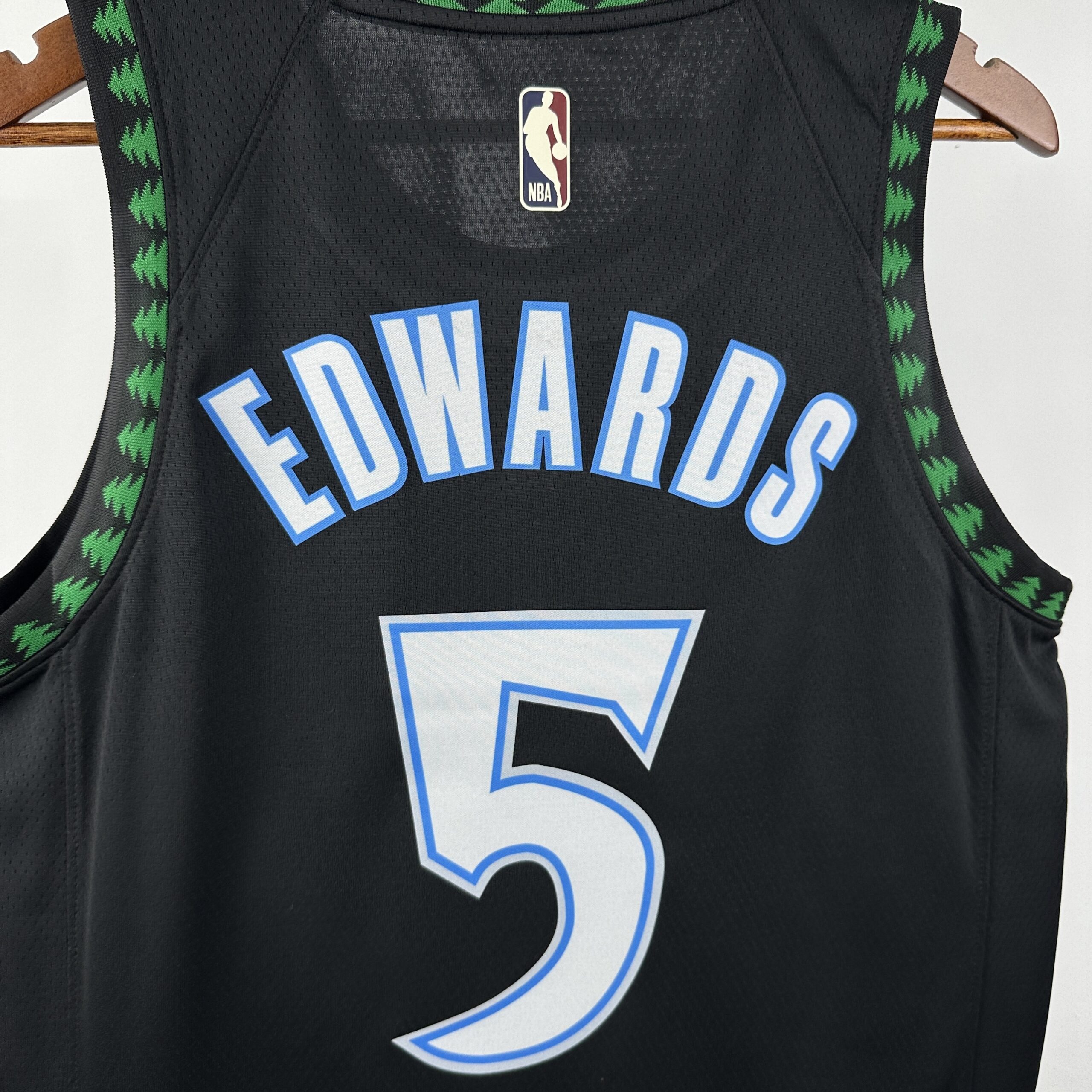 Camisa TimberWolves #5 Edwards NBA Masculina - Imagem 7
