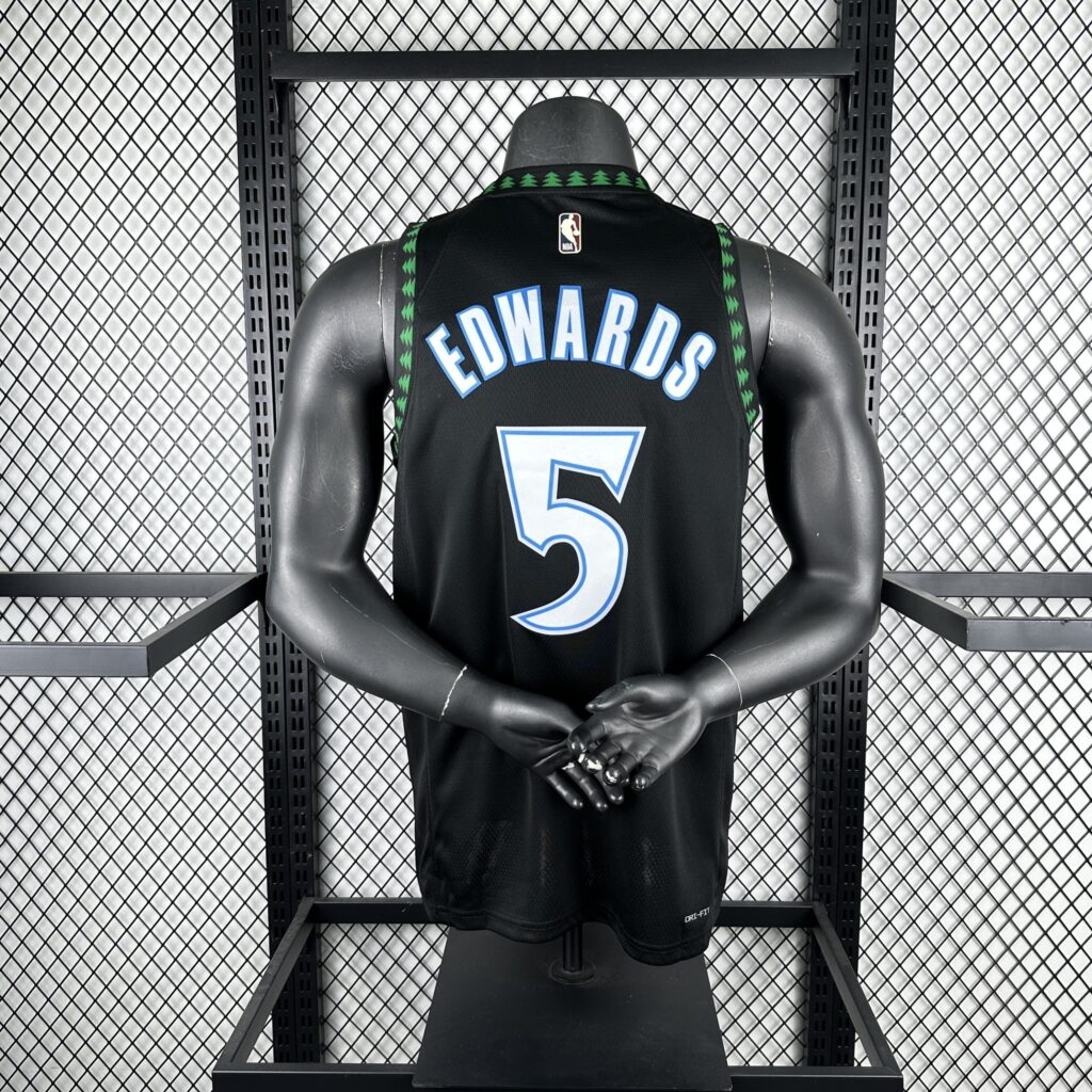 Camisa TimberWolves #5 Edwards NBA Masculina