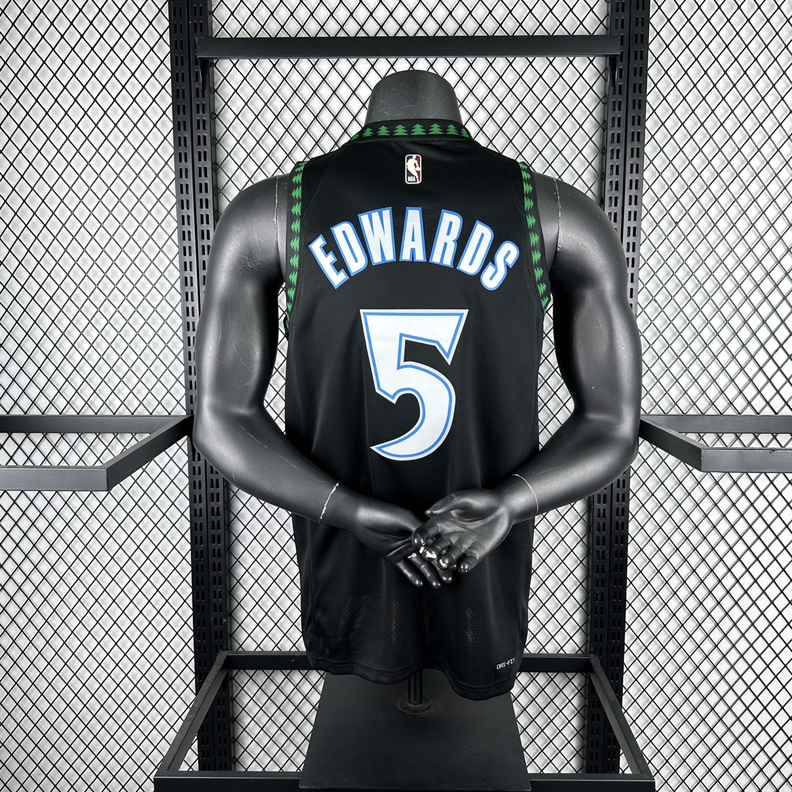 Camisa TimberWolves #5 Edwards NBA Masculina - Imagem 4
