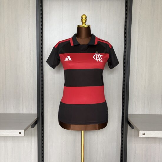 Camisa Flamengo I 26/27 Torcedor Feminina - Imagem 1