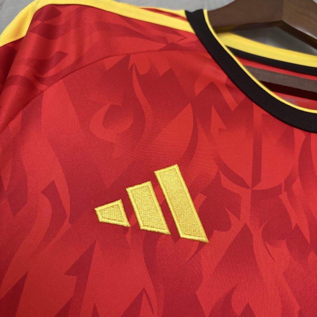 Camisa Bélgica I 2026 Torcedor Masculina