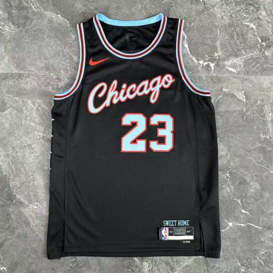 Camisa Chicago Bulls #23 Jordan NBA Masculina - Imagem 4