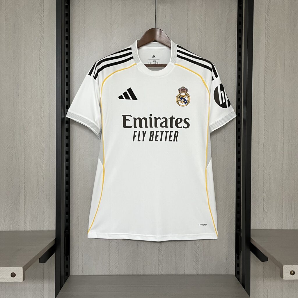 Camisa Real Madrid I 25/26 Torcedor Masculina