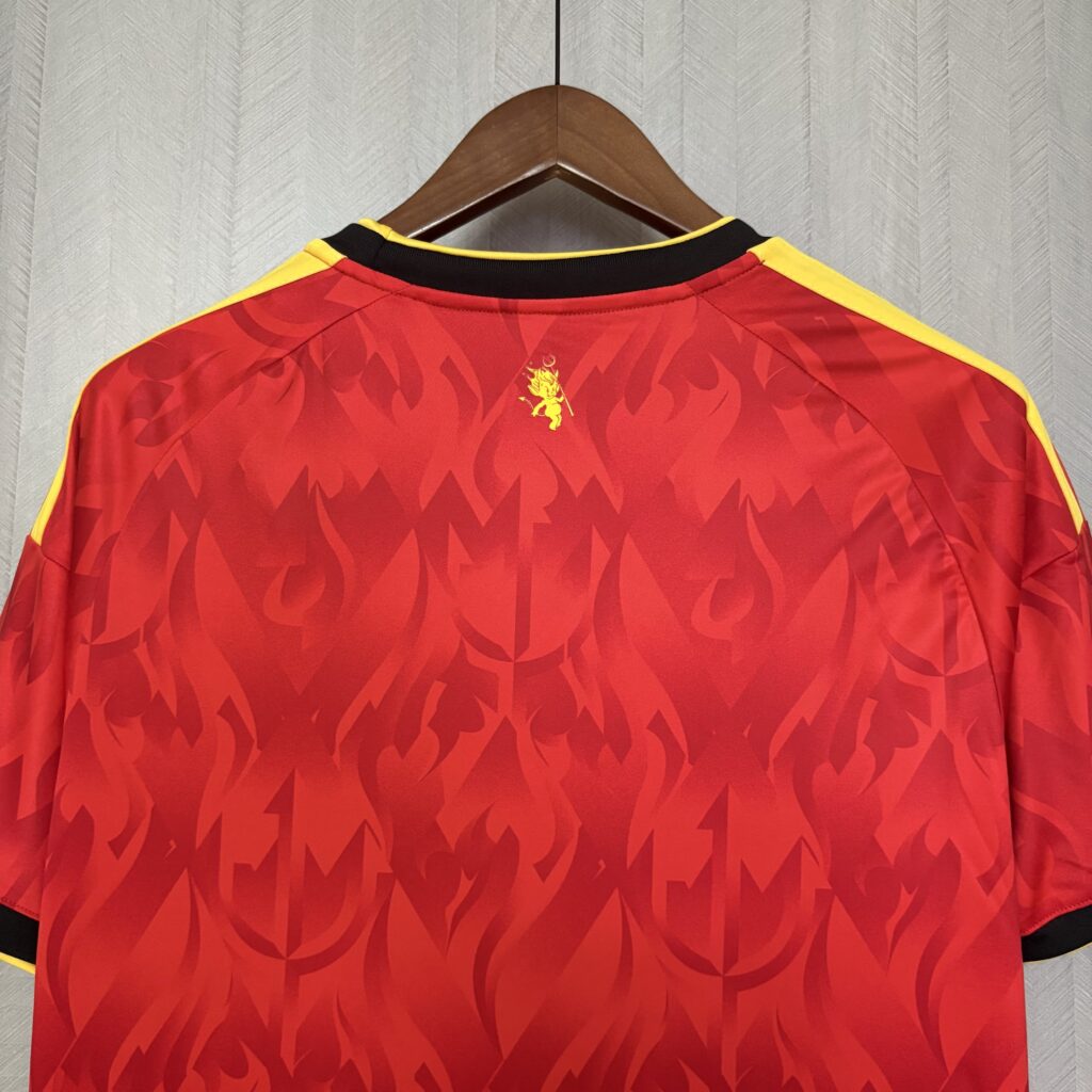 Camisa Bélgica I 2026 Torcedor Masculina