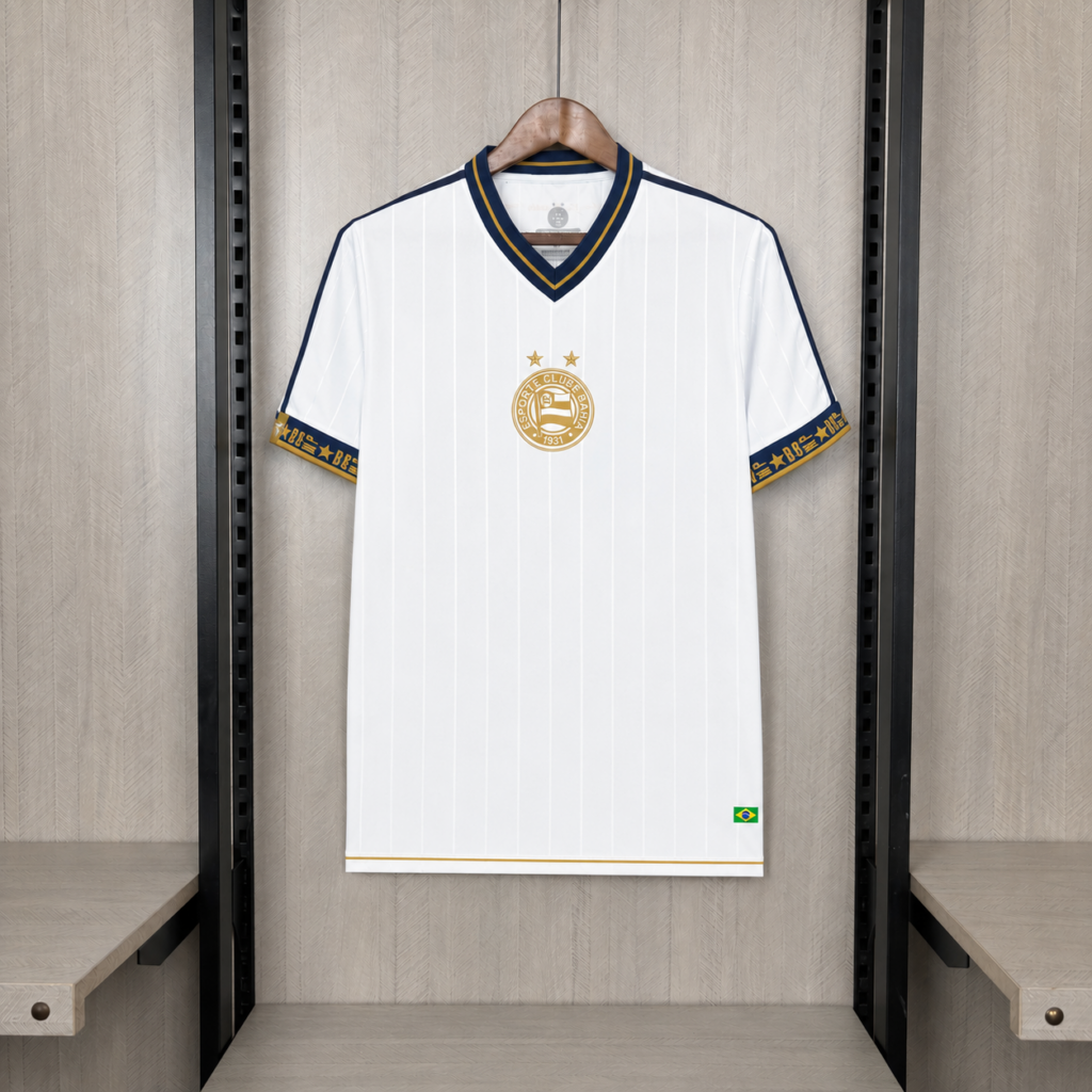 Camisa Bahia Branca 26/27 Torcedor Masculina
