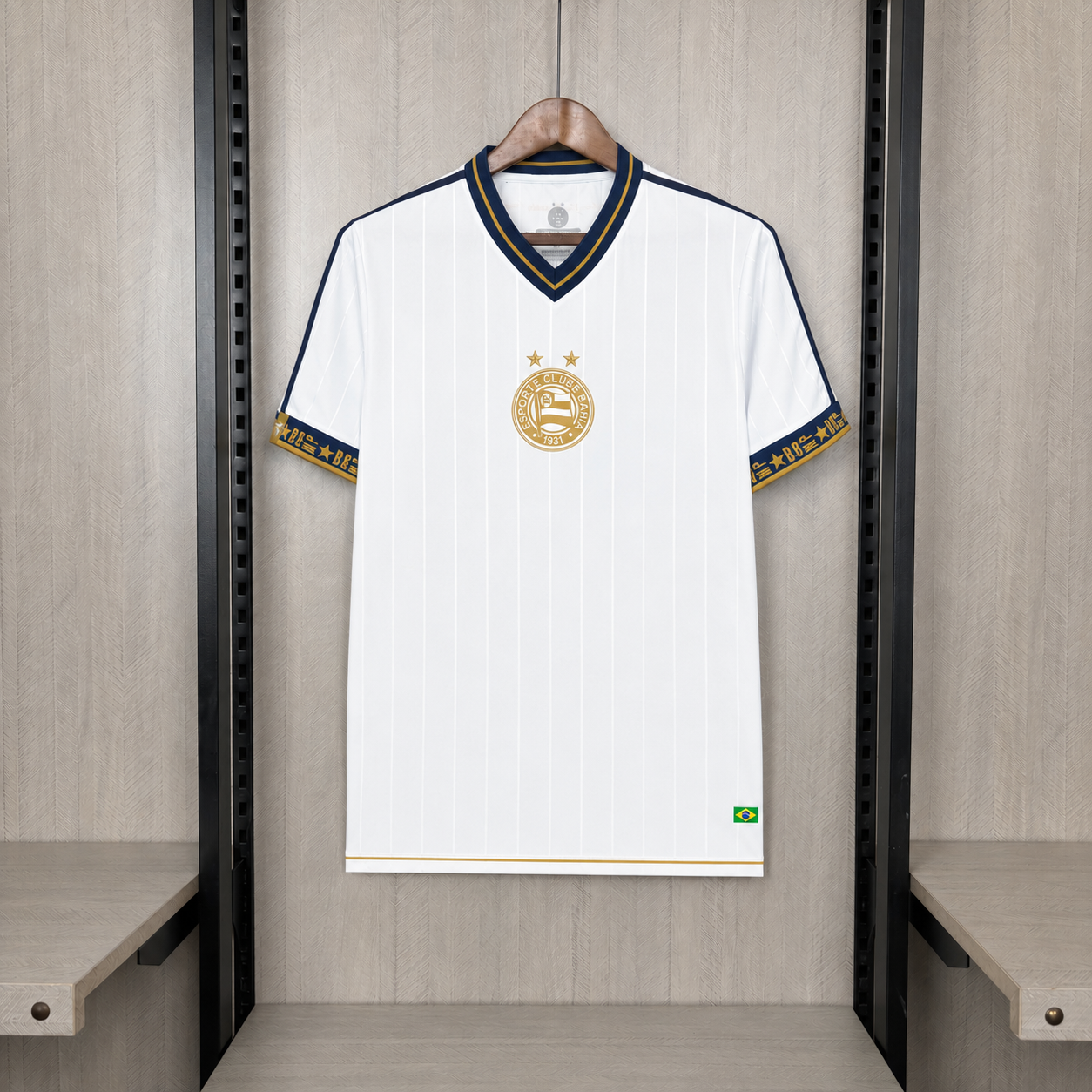 Camisa Bahia Branca 26/27 Torcedor Masculina - Imagem 1