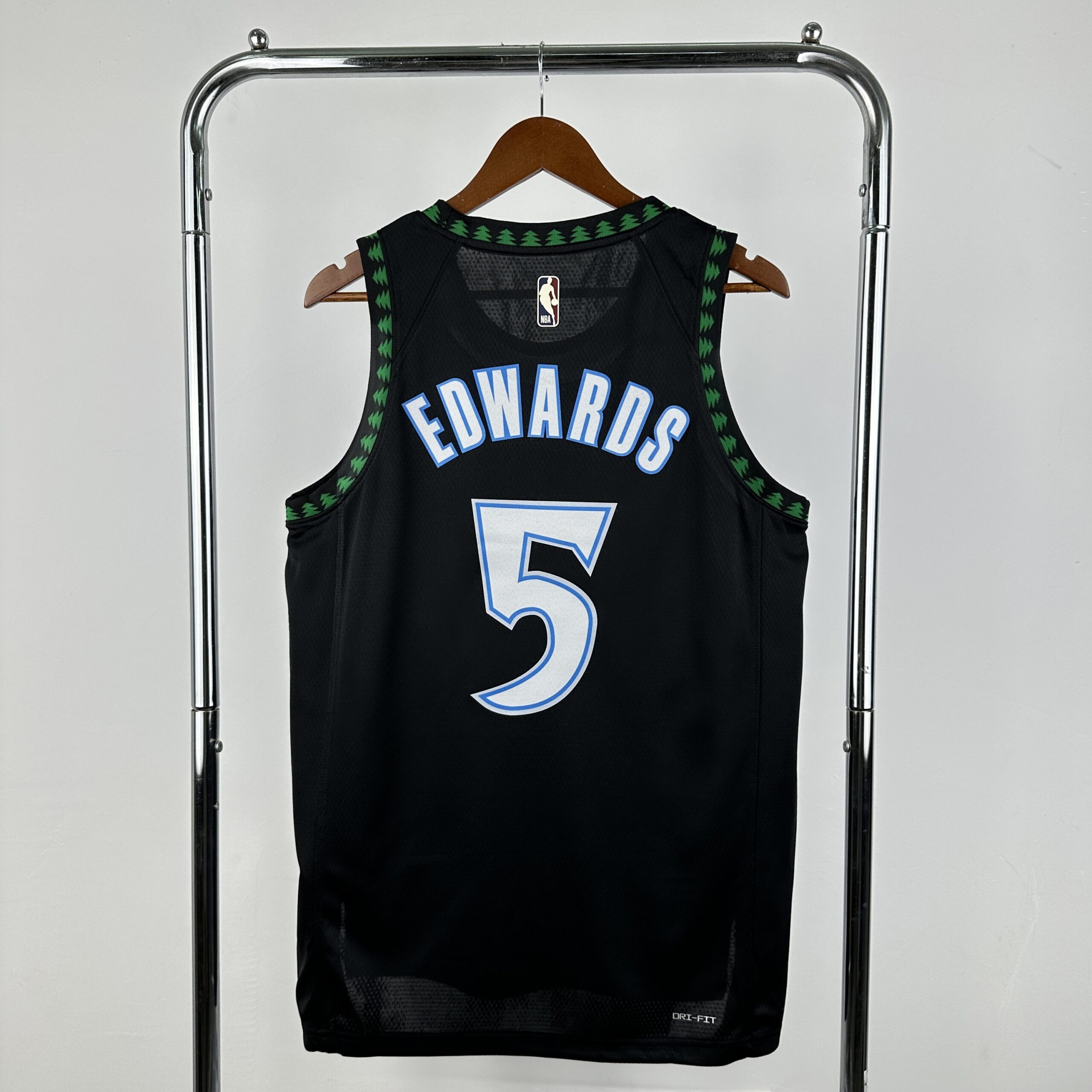 Camisa TimberWolves #5 Edwards NBA Masculina - Imagem 3