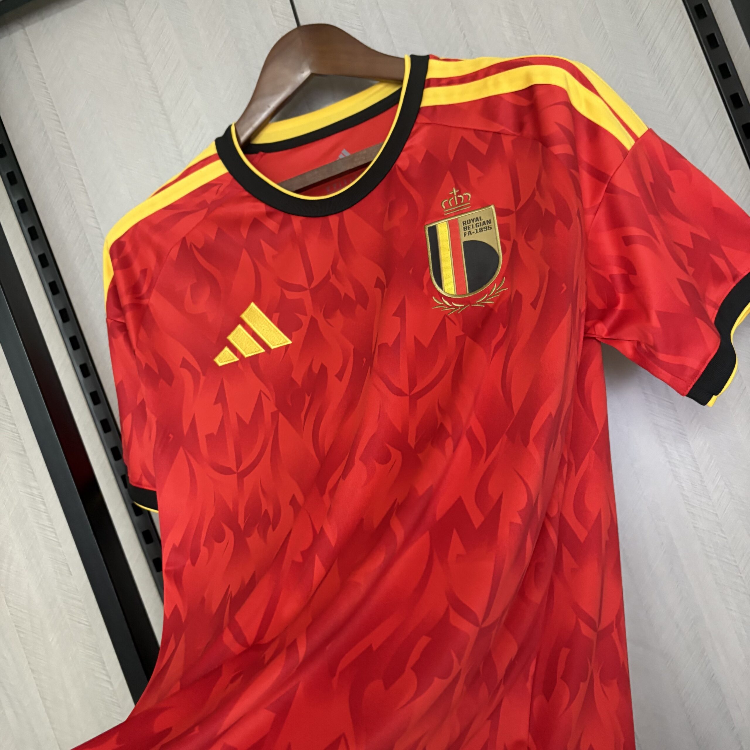 Camisa Bélgica I 2026 Torcedor Masculina - Imagem 5