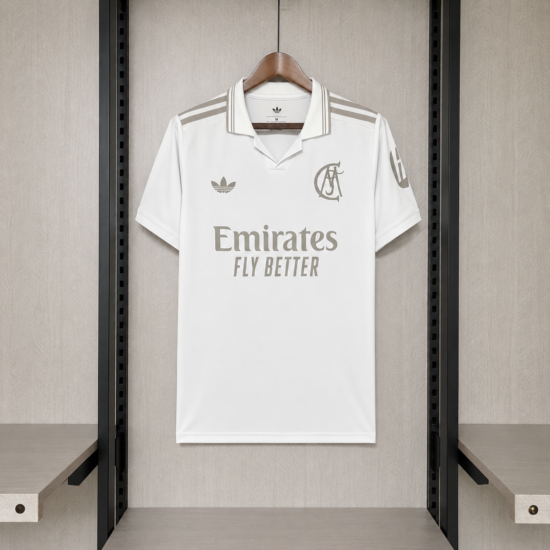 Camisa Real Madrid Cinza 26/27 Torcedor Masculina - Imagem 1