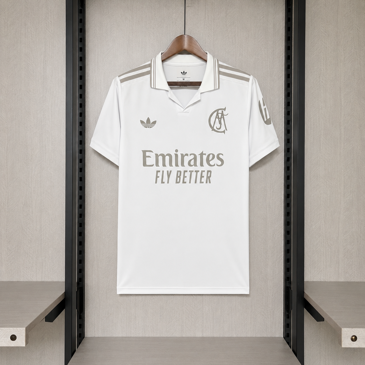 Camisa Real Madrid Cinza 26/27 Torcedor Masculina - Imagem 1