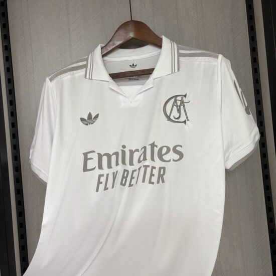 Camisa Real Madrid Cinza 26/27 Torcedor Masculina - Imagem 6