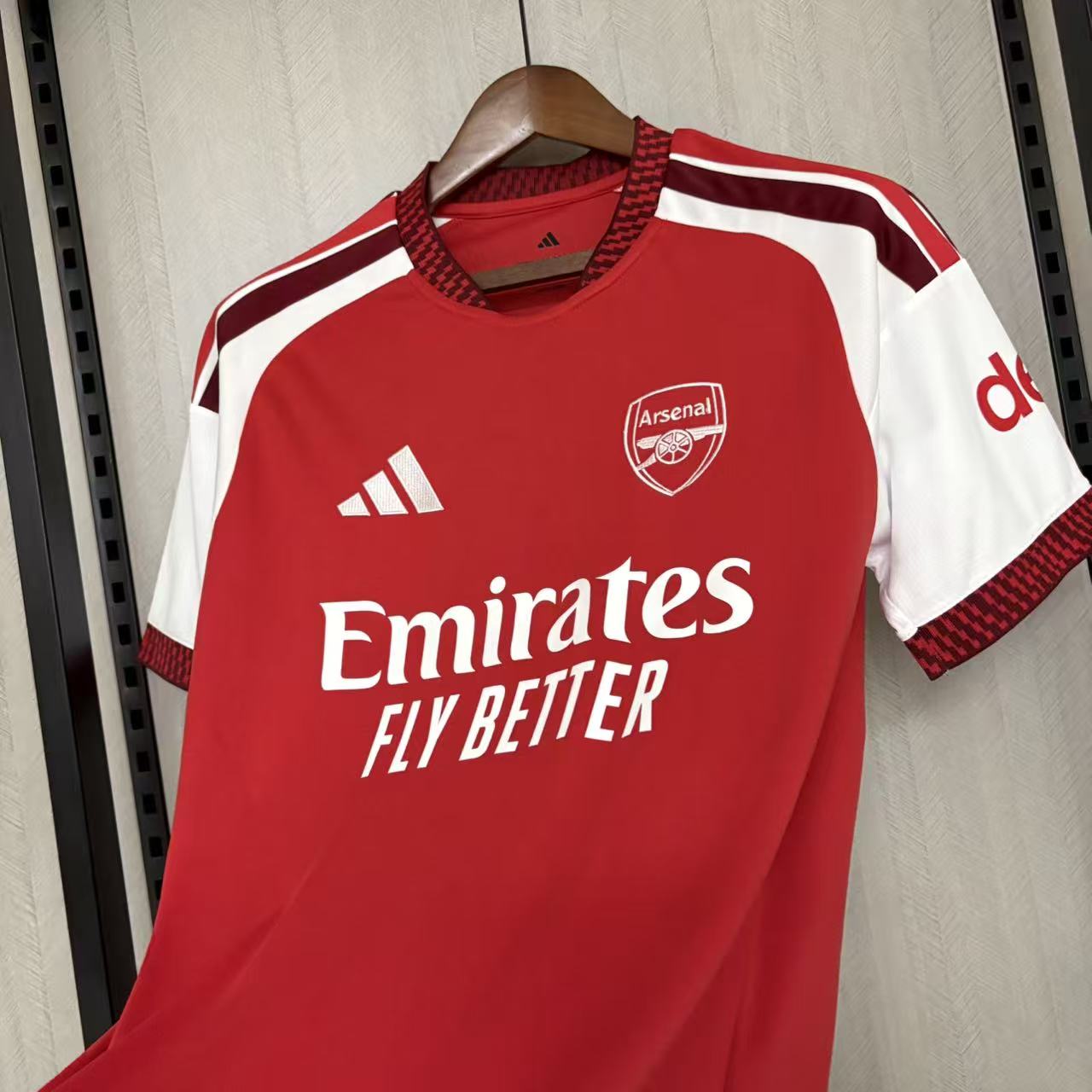 Camisa Arsenal I 26/27 Torcedor Masculina - Imagem 5