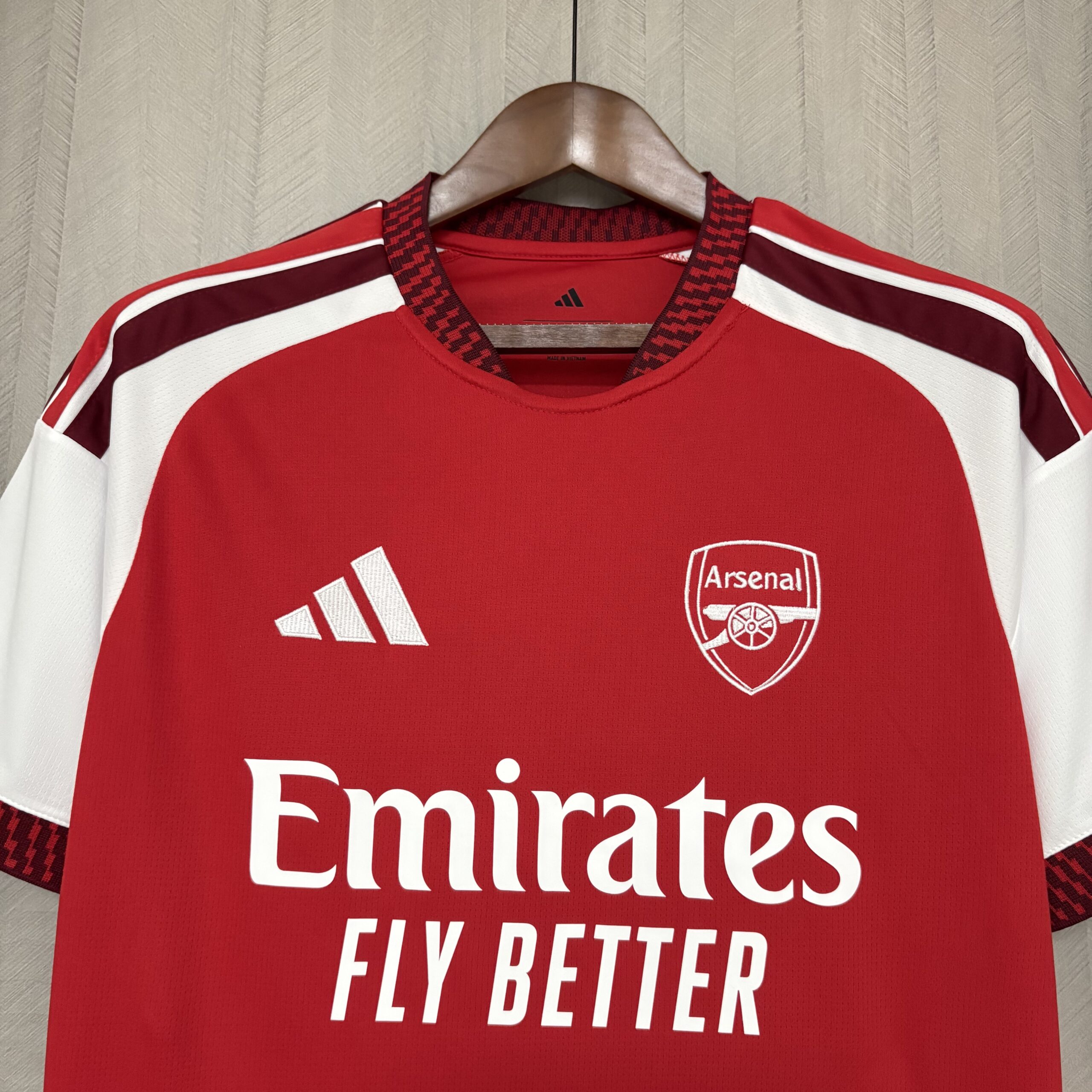 Camisa Arsenal I 26/27 Torcedor Masculina - Imagem 4