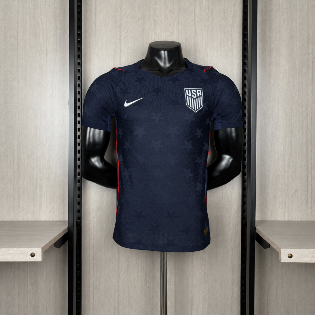 Camisa Estados Unidos II Bordada 2026 Jogador Masculina