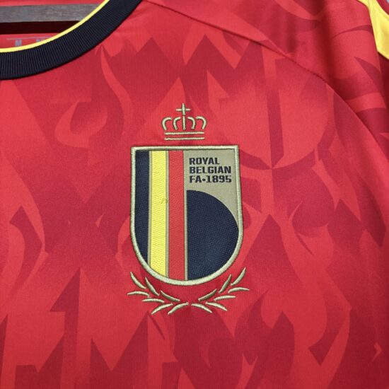 Camisa Bélgica I 2026 Torcedor Masculina - Imagem 9