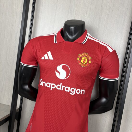 Camisa Manchester United I Bordado 26/27 Jogador Masculina - Imagem 5