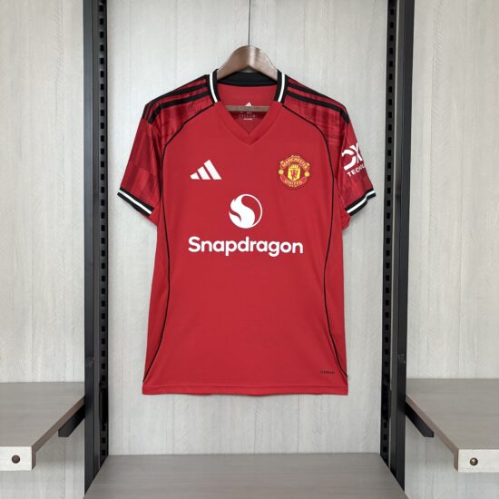 Camisa Manchester United I 25/26 Torcedor Masculina - Imagem 1