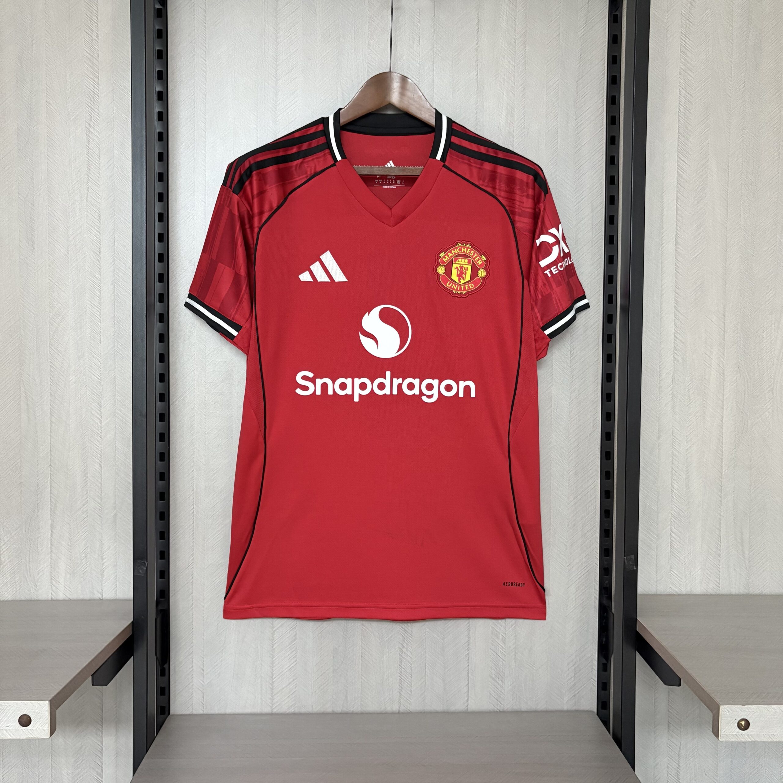 Camisa Manchester United I 25/26 Torcedor Masculina - Imagem 1