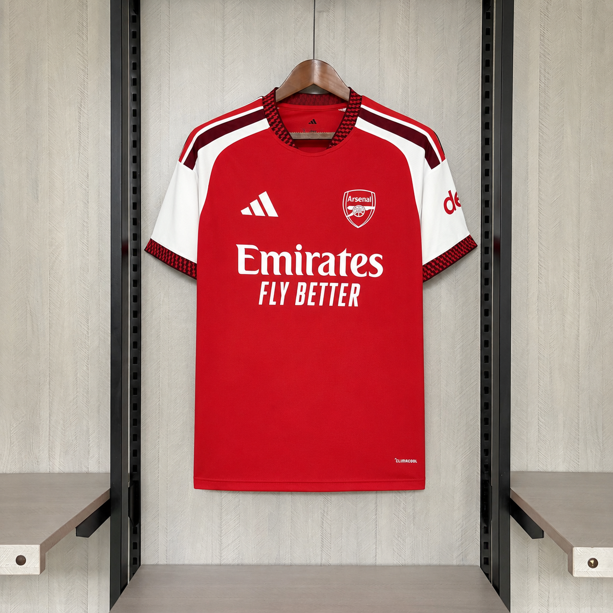 Camisa Arsenal I 26/27 Torcedor Masculina - Imagem 1